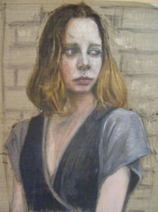 Annetta, olio su tela 45x60