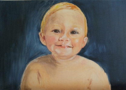 Olio su tela 25x35