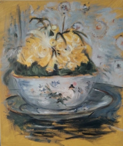Fiori, olio su tela 45x35 cm